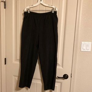 Koret Francisca elastic waist black pants size 14